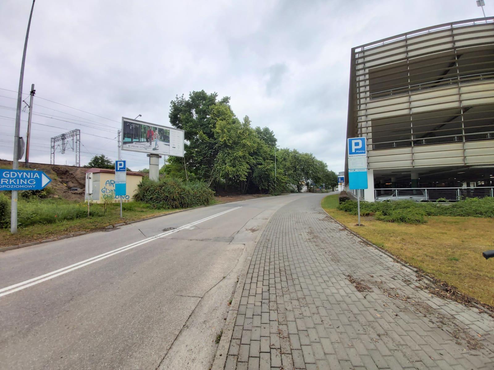 Ono-parkplätze am stadtparkplatz