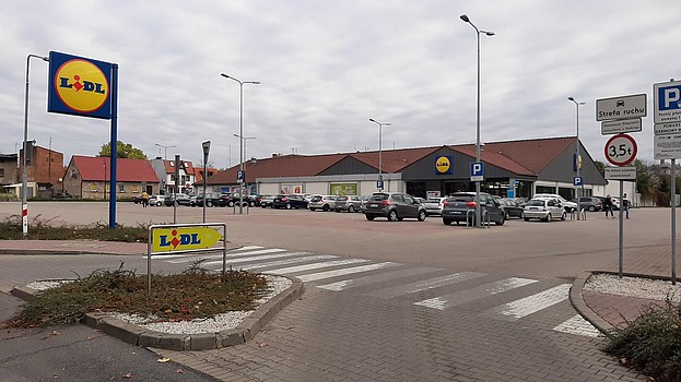 Lidl Krotoszyn ul. Sienkiewicza 1b-1