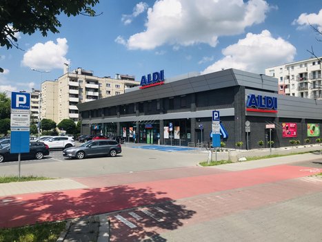 Aldi Kraków ul. Bohaterów Września 1k-1